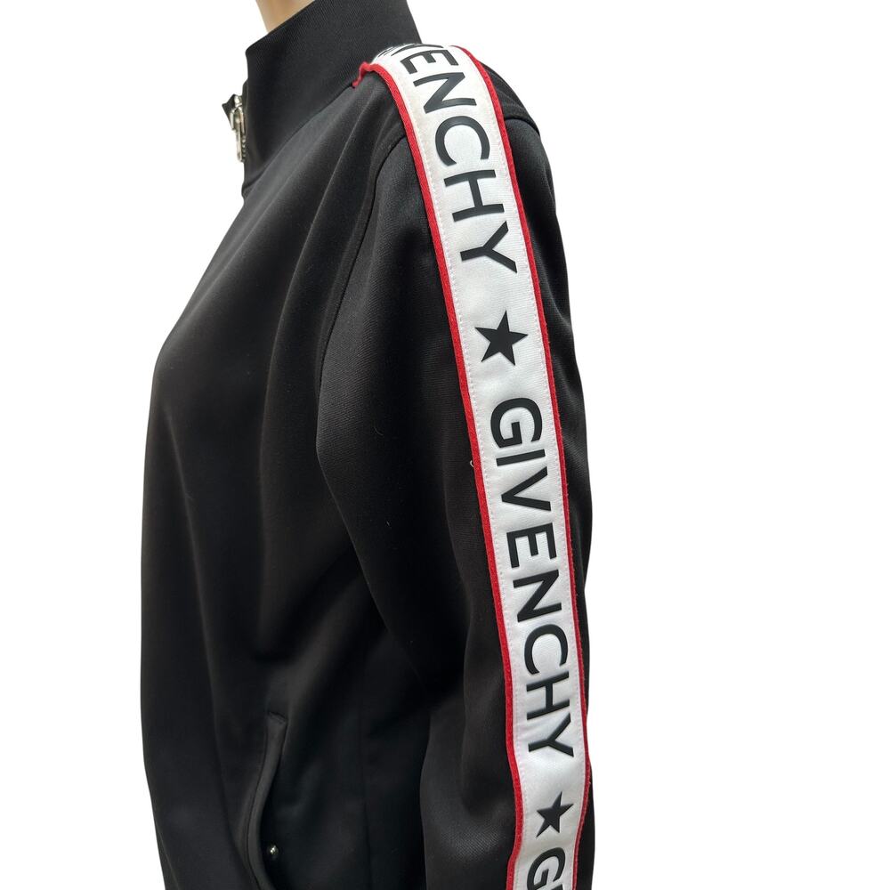 Givenchy Black Contrast Side Stripes Tracksuit Sz… - image 3
